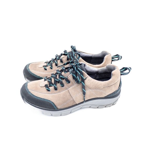 Clarks Wave Walk Women's Suede & Leather Casual Walking Shoes 7W - Picture 2 of 7